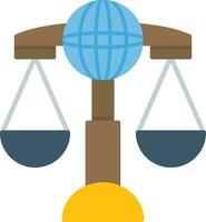 International Law Vector Icon