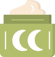 Night Cream Vector Icon