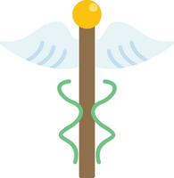 Caduceus Vector Icon