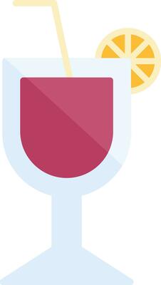 Cocktails Vector Icon