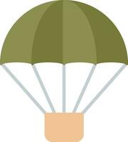 Army Parachute Vector Icon