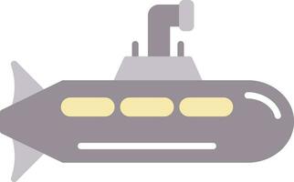 Army Submarine Vector Icon