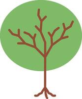 Tree Trunk Vector Icon