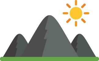 Mountains Vector Icon