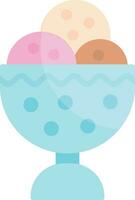 Icecream Bowl Vector Icon