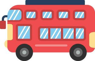 Double Decker Vector Icon