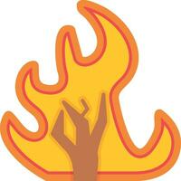 Wildfire Vector Icon