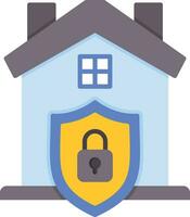 Home Security Vector Icon