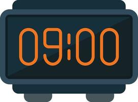 Digital Clock Vector Icon