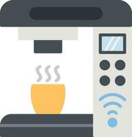 Smart Coffee Machine Vector Icon