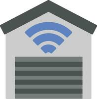 Smart Garage Vector Icon