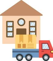 Home Delivery Vector Icon