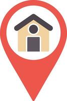 House Location Vector Icon