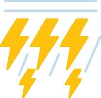 Lightning Vector Icon