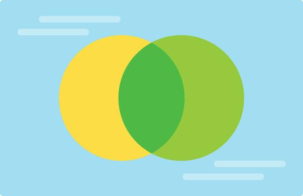 Venn Diagram Vector Icon
