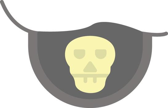 icono de vector de parche en el ojo