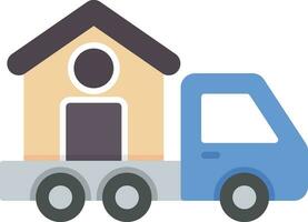 House Relocation Vector Icon