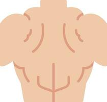 Back Muscle Vector Icon