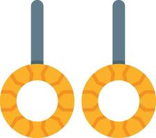 Gym Rings Vector Icon