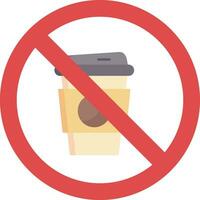 No Caffeine Vector Icon