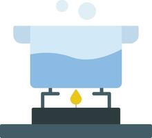 Water Boil Vector Icon