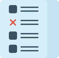 icono de vector de examen