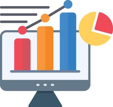 Data Visualization Vector Icon