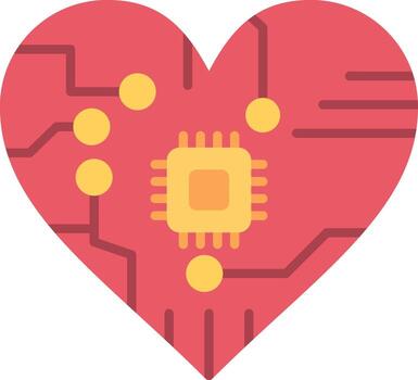 Affective Computing Vector Icon