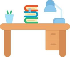 Study Table Vector Icon