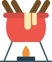 Fondue Vector Icon