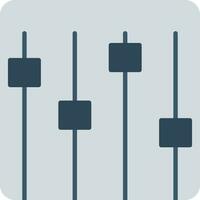 Audio Mixing Vector Icon