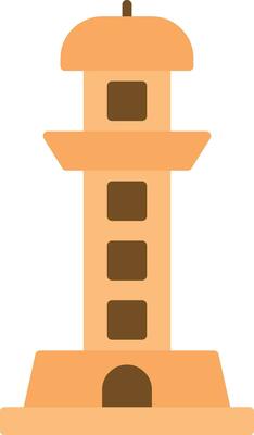 Lighthouse Of Alexandria Vector Icon