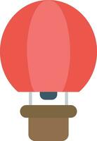 Hot Air Balloon Vector Icon