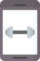 Barbell Vector Icon