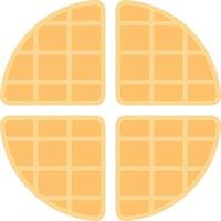 Waffle Vector Icon