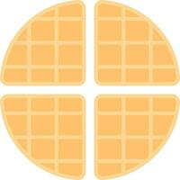 Waffle Vector Icon