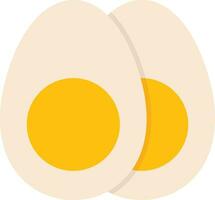 Boiled Egg Vector Icon