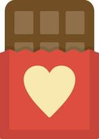 icono de vector de chocolate