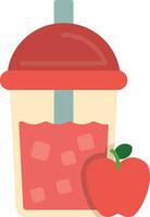 Apple Juice Vector Icon