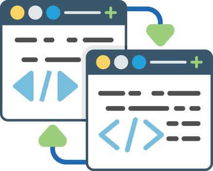 Code Refactoring Vector Icon