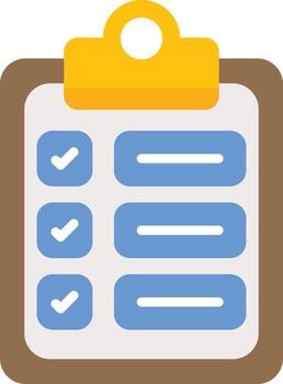 Task Planning Vector Icon