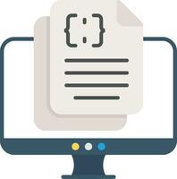 Programming Notes Vector Icon