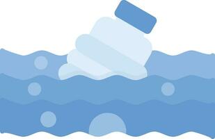 Water Pollution Vector Icon