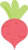 Radish Vector Icon