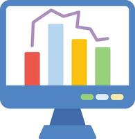 Monitoring Analytics Vector Icon