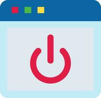 Power Interface Vector Icon