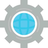 Global Settings Vector Icon