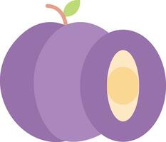 Plum Vector Icon