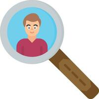 Candidate Search Vector Icon