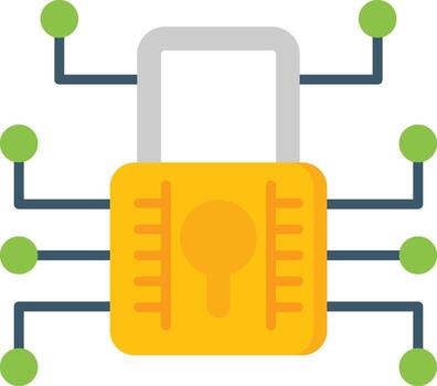 Data Encryption Vector Icon